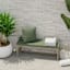 Honeybloom Endive Green Premium Outdoor Bench Cushion
