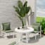 Honeybloom Endive Green Premium Outdoor Hinged Cushion