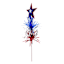 Sunny Club Providence Red, White & Blue Star Pick, 16"