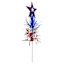 Sunny Club Providence Red, White & Blue Star Pick, 16"