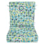 2-Piece Calista Teal Outdoor Deep Seat Cushion