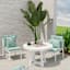 Calista Teal Outdoor Hinged Cushion