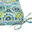 Calista Teal Outdoor Square Seat Cushion