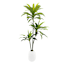 Ty Pennington Floor Greenery with White Ceramic Pot, 52"