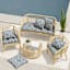 Ashmore Marine Outdoor Wicker Settee Cushion