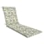 Honeybloom Endive Floral Outdoor Chaise Lounge Cushion