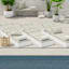 Honeybloom Endive Floral Outdoor Chaise Lounge Cushion