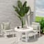 Honeybloom Endive Floral Outdoor Hinged Cushion