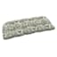 Honeybloom Endive Floral Outdoor Wicker Settee Cushion