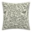 Honeybloom Endive Floral Oversized Square Outdoor Throw Pillow, 20"