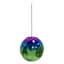 Multicolor Glass Outdoor Solar Lantern, 8"
