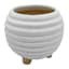 Indoor Elle White Planter, 5"