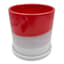 Sunny Club Indoor Red Ceramic Ombre Planter, 6"