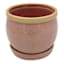 Indoor Kira Red Planter, 4"