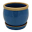 Indoor Kira Bright Blue Planter, 4"