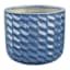 Blue Round Outdoor Planter, Large