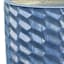 Blue Round Outdoor Planter, Small