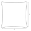 Providence Hydrenga Outdoor Throw Pillow, 18"