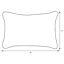 Honeybloom Honey I'm Home Lumbar Outdoor Throw Pillow, 14x20