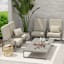 Found & Fable 2-Piece Talia Palm Outdoor Deep Seat Cushion
