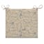 Found & Fable Talia Palm Outdoor Square Seat Cushion