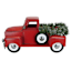 Homespun Holiday Red Metal Farm Truck, 14.5"