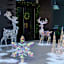 Random Twinkle LED 2D Snowflake, 30"
