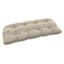 Found & Fable Talia Palm Outdoor Wicker Settee Cushion