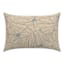 Talia Palm Lumbar Outdoor Throw Pillow, 14x20