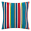 Alvarado Stripe Oversized Square Outdoor Throw Pillow, 20"