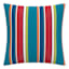Alvarado Stripe Square Outdoor Throw Pillow, 16"