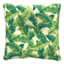 Marconi Leaf Outdoor Tufted Back Cushion