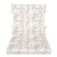 Grey Patna Geo Hinged Outdoor Cushion