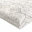 Grey Patna Geo Hinged Outdoor Cushion