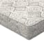 Grey Patna Geo Outdoor Bench Cushion