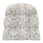 Grey Patna Geo Outdoor Wicker Seat Cushion