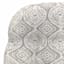 Grey Patna Geo Outdoor Wicker Seat Cushion