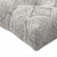 Grey Patna Geo Outdoor Wicker Seat Cushion