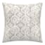 Grey Patna Geo Oversized Square Outdoor Throw Pillow, 20"