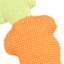 Homespun Easter Carrot Shaped Throw Pillow, 8x18