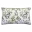 Bunny Garden Embroidered Easter Throw Pillow, 14x24