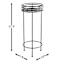 Round Leaf Plant Stand, Large