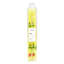 2-Pack Strawberry Printed Green Taper Candles, 10"