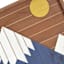 Lake & Lodge Framed Mountain Wall Art, 20x16