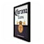 Corona Label Screenprinted Wall Mirror, 13x15