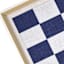 Honeybloom Glass Framed Nautical Flag Wall Art, 21x17