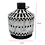 Black Mosaic Table Torch