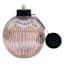 Pink Iridescent Glass Table Torch