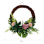 Succulents Leaf Wreath, 22"