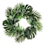Rainforest Leaves Wreath, 22"